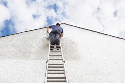 Peinture extérieure à Lentilly — façades et ravalement